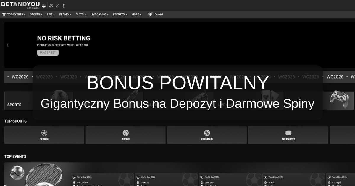 Betandyou Casino welcome bonus